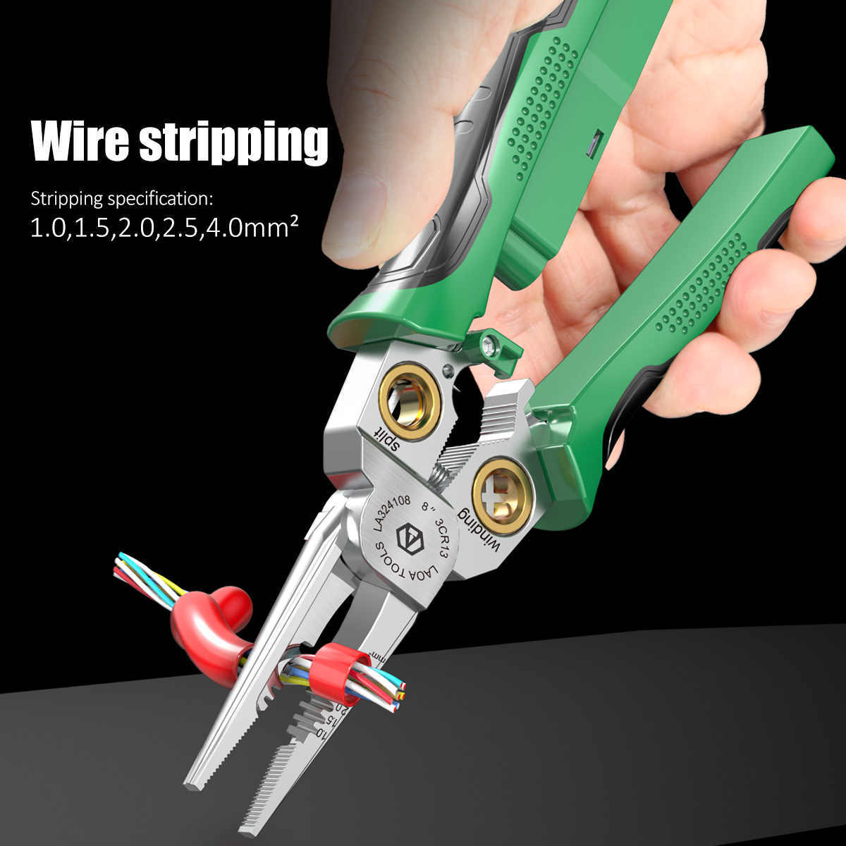8-In-1 Stainless Steel Multifunctional Plier⚡ ⚡