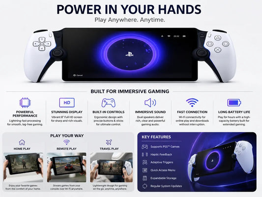 Portable Play Station Controller