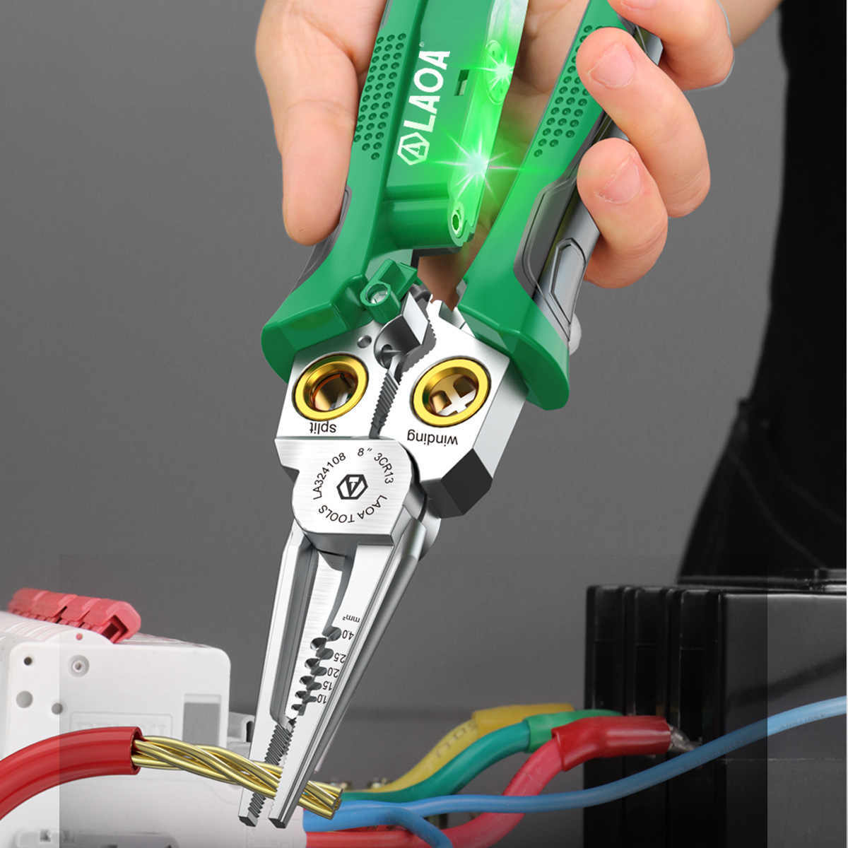 8-In-1 Stainless Steel Multifunctional Plier⚡ ⚡